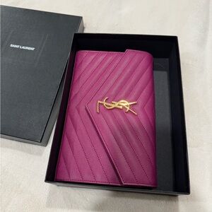 Yves Saint Laurent Bag | Leather Wallet On A Chain